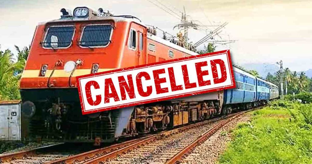 Train Cancel from Lucknow