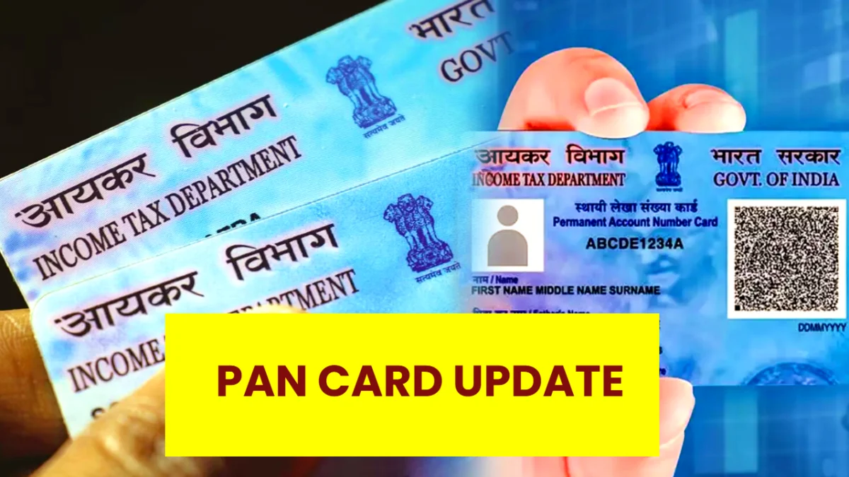PAN Card Update