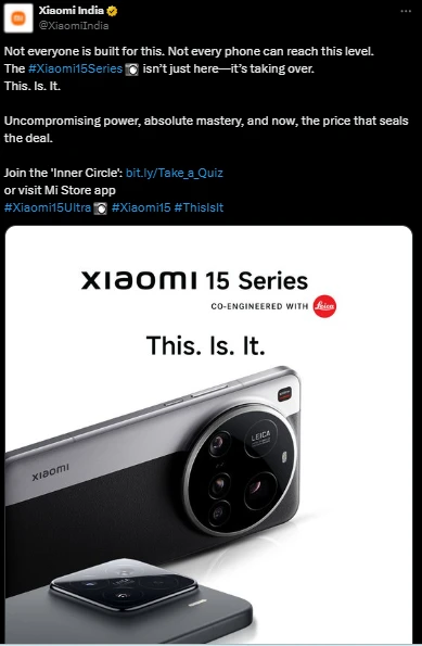 Xiaomi 15 Ultra
