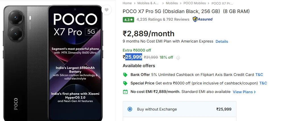 Poco X7 Pro 5G
